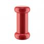 Preview: Alessi Salz-/Pfeffer- und Gewürzmühle aus Buchenholz rot, Höhe 15cm