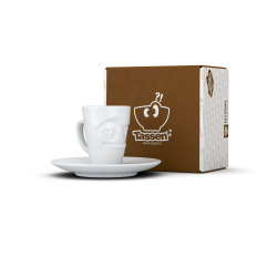58 products Espresso Mug mit Henkel - "Verschmitzt"