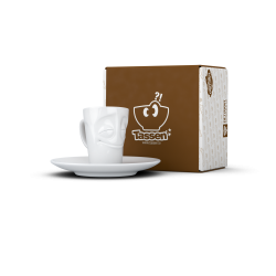 58 products Espresso Mug mit Henkel - "Vergnügt"
