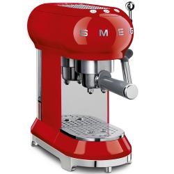 SMEG 50's Retro Style Espresso Kaffeemaschine rot