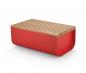Preview: Alessi "Mattina" Brotkasten Stahl Rot