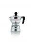 Preview: Alessi "Moka Alessi" 1 Tasse - Espressomaschine aus Aluminiumguss und thermoplastischem Harz