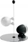 Preview: Alessi Menage: Salz und Pfeffer "Lilliput" schwarz / weiß