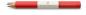 Preview: Graf von Faber Castell 3 holzgefasste Bleistifte Guilloche, India Red