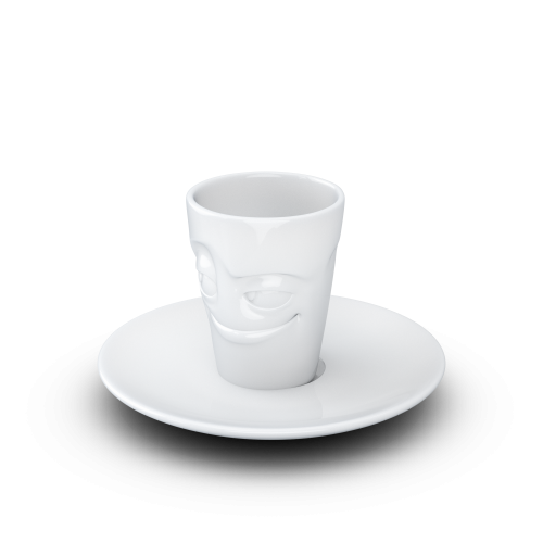 58 products Espresso Mug mit Henkel - "Verschmitzt"