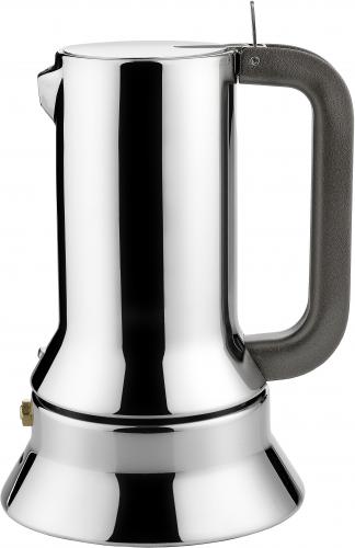 Alessi Espressomaschine "9090" aus Edelstahl - Induktion - 3 Tassen