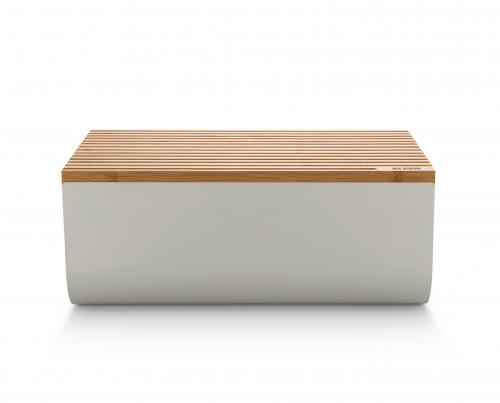 Alessi "Mattina" Brotkasten Stahl Grau