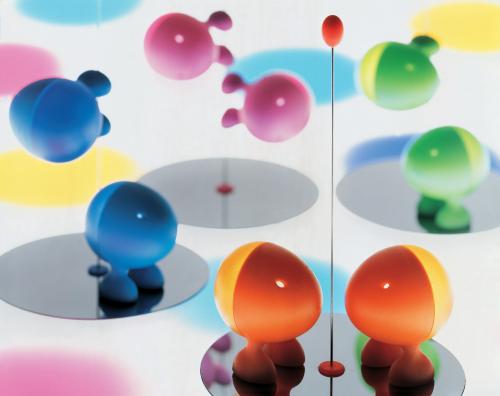 Alessi Menage: Salz und Pfeffer "Lilliput" schwarz / weiß