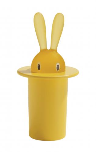 Alessi Zahnstocherbehälter "Magic Bunny" gelb