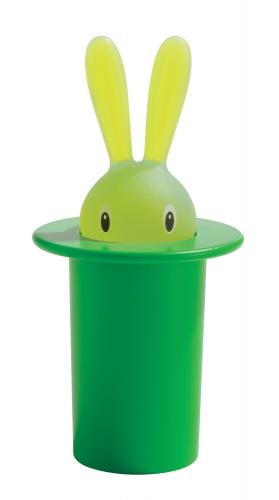 Alessi Zahnstocherbehälter "Magic Bunny" grün