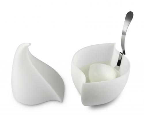 Alessi "Nunziatella" Mozarella-Set mit Schöpflöffel