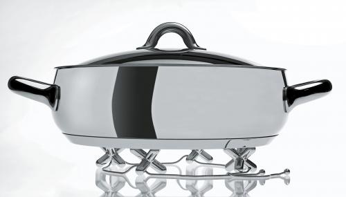 Alessi Topfuntersatz mit verstellbaren Teilen "tripod"