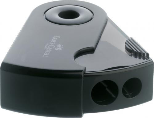 Faber Castell Doppelspitzdose Sleeve schwarz