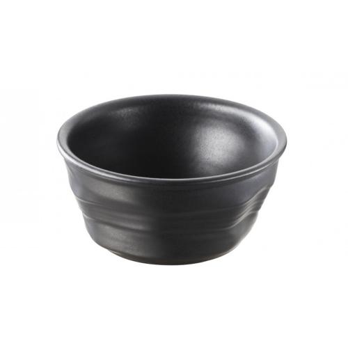 Revol Knickschälchen flach satin black 170ml