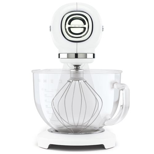 SMEG 50's Retro Style Küchenmaschine Vollfarbe weiss