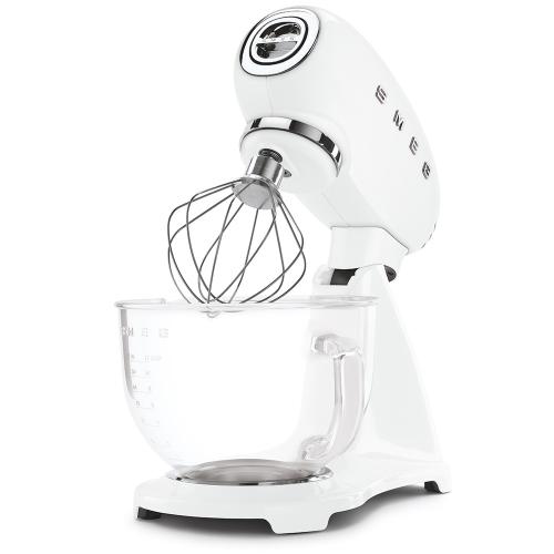 SMEG 50's Retro Style Küchenmaschine Vollfarbe weiss