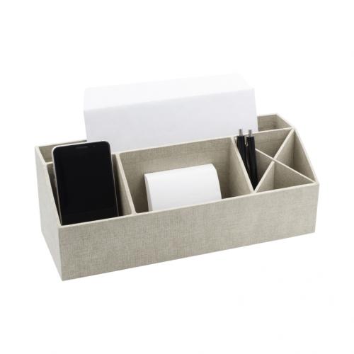 Artoz Schreibtisch-Organizer "Nordiska" Leinen natur