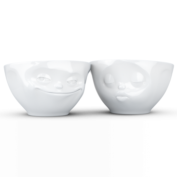 58 products Mittleres Schälchen Set "Küssend & Grinsend"