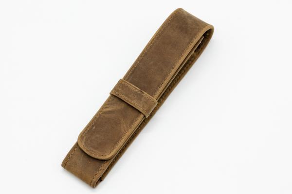 ASL Stiftetui für 1 Stift "Hunter"  echt Leder geölt