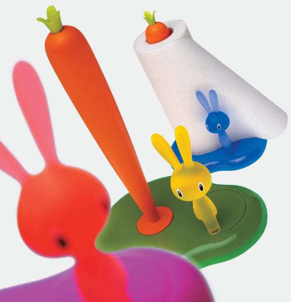 Alessi Küchenrollenhalter "Bunny & Carrot"