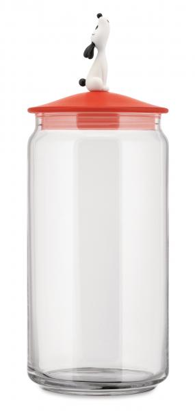 Alessi Behälter für Hundefutter "Lulà Jar" orange