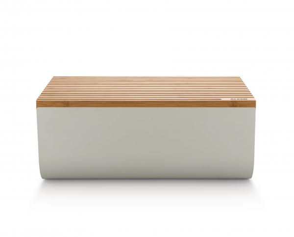 Alessi "Mattina" Brotkasten Stahl Grau