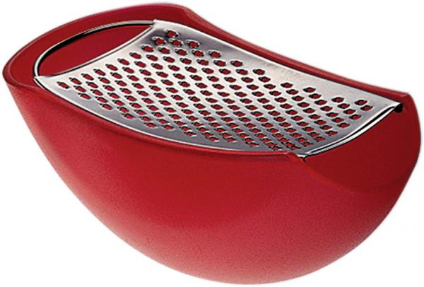 Alessi Käsereibe "Parmenide" rot
