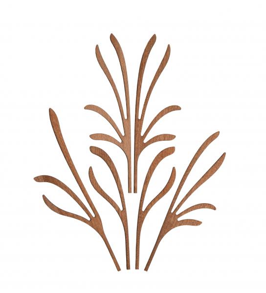 Alessi "The Five Seasons" Ersatz-Diffusorblatt aus Mahagoni "Grrr"