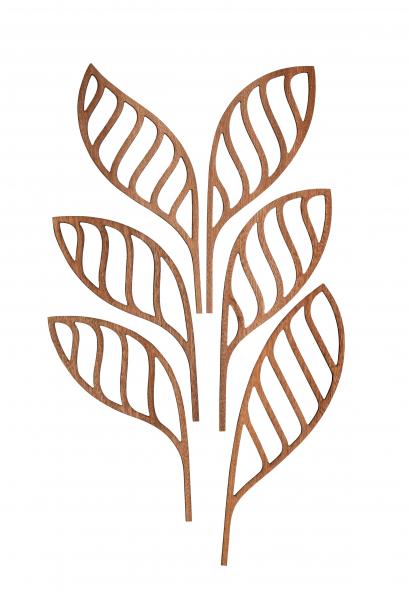 Alessi "The Five Seasons" Ersatz-Diffusorblatt aus Mahagoni "Shhh"