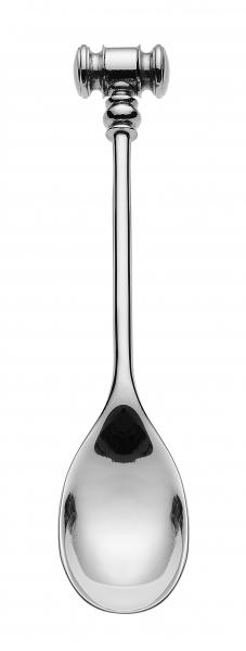 Alessi 2er Set Eierlöffel mit Hammer "Dressed"