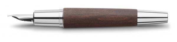Faber Castell E-motion Birnbaum Füllfederhalter dunkelbraun