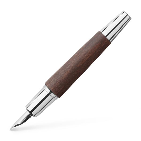 Faber Castell E-motion Birnbaum Füllfederhalter dunkelbraun