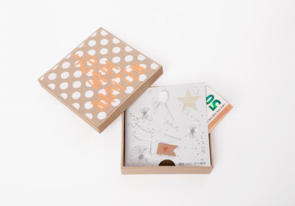 Good Old Friends Winter Geldgeschenke-Box "Zu Weihnachten"
