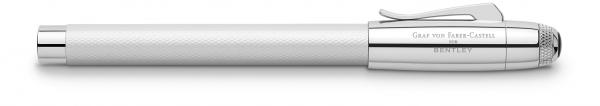 Graf von Faber Castell "Bentley Collection" White Satin Füllfederhalter