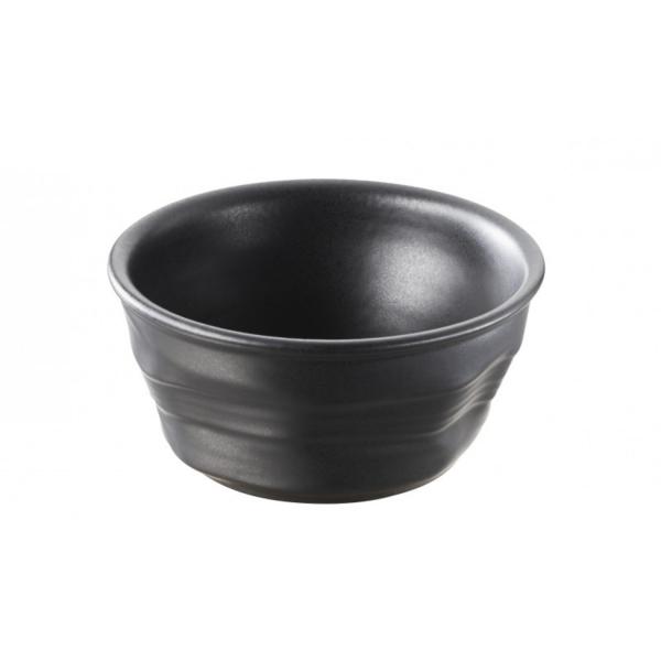 Revol Knickschälchen flach satin black 170ml