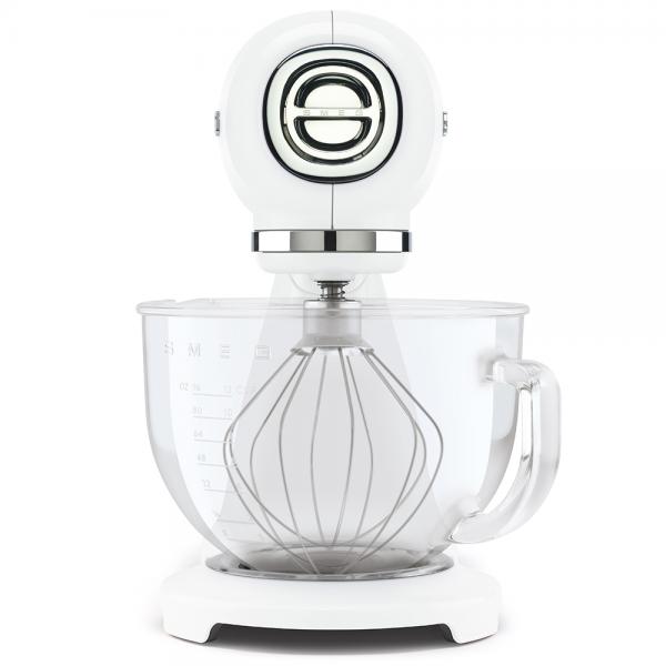SMEG 50's Retro Style Küchenmaschine Vollfarbe weiss