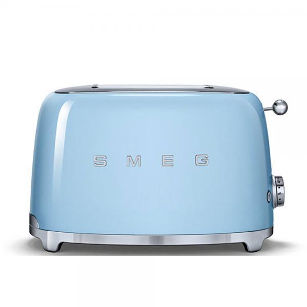 50's Retro Style 2-Schlitz Toaster kompakt, Pastellblau