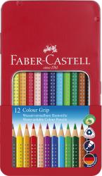 Faber Castell Buntstift Colour Grip 12er Metalletui
